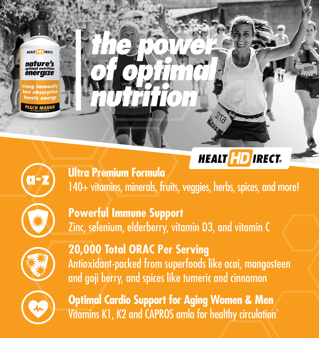 nature's optimal nutrition energize® Health Direct
